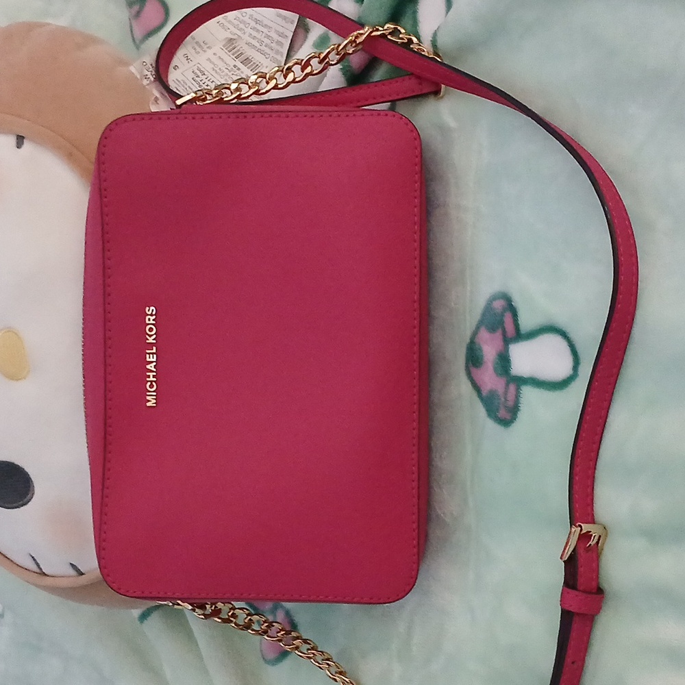 Authentic Michael Kors  Jet Set Crossbody Bag
